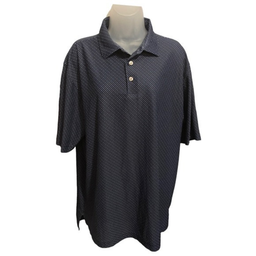 Peter Millar Summer Comfort Men's Blue Polo Size XL